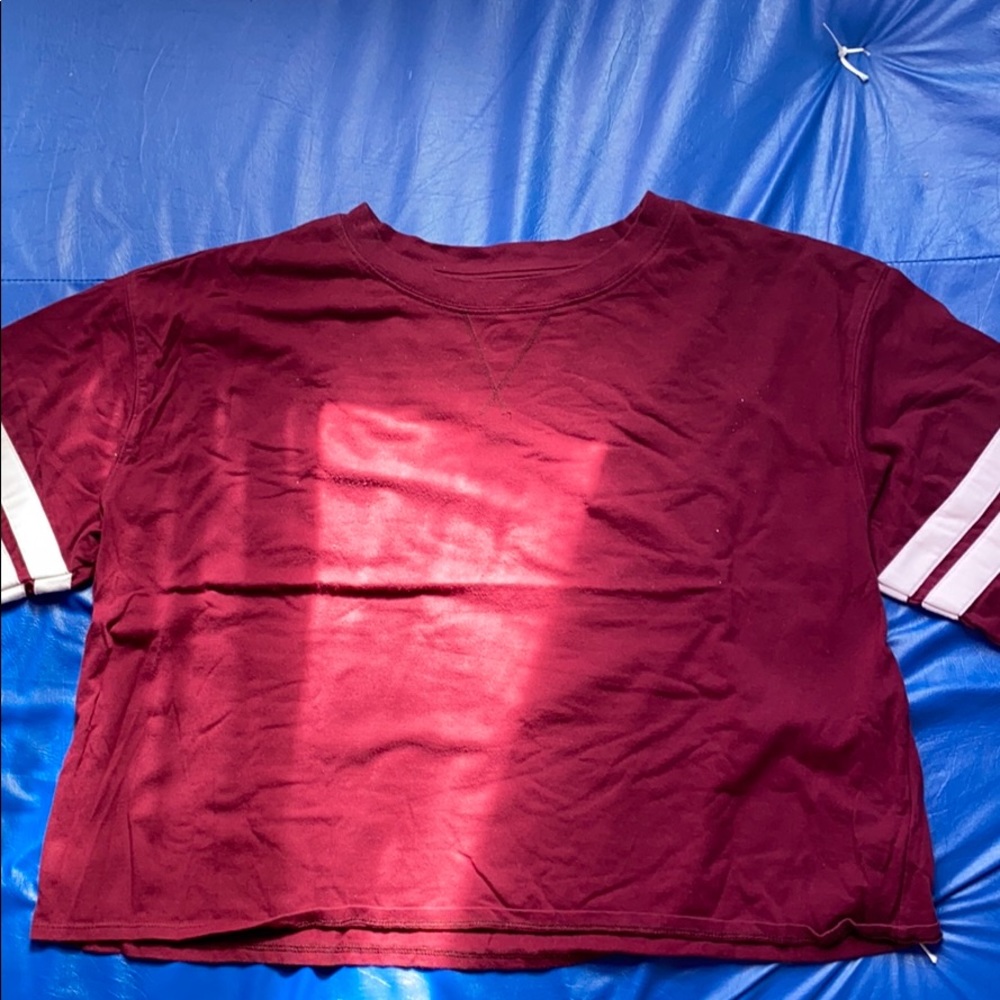 long sleeve crop top